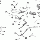 E10R4SSE 4-Stroke, Rope Start, Tiller, 15 IN shaft Румпель