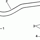 E10R4SSE 4-Stroke, Rope Start, Tiller, 15 IN shaft Steering link kit - el, evl models only