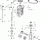 E15RVL4SSS 4-Stroke, Rope Start, Tiller, 20 IN shaft, wht Cylinder head & crankshaft