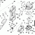 E200WPXSSC Commercial, Elec Start, TNT, 25 IN shaft Carburetor & linkage
