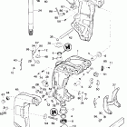 E200WPXSSC Commercial, Elec Start, TNT, 25 IN shaft Stern & swivel bracket