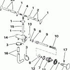 E25WRSSC Commercial, Rope Start, 15 IN. shaft Primer pump