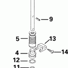 E30EL4SSS 4-Stroke, Elec. Start, 20 IN. shaft ШТОК ПЕРЕКЛЮЧЕНИЯ ПЕРЕДАЧ