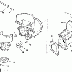E3ROSSR Rope Start, Tiller, 15 in. shaft, N/A USA Cylinder & crankcase, reed valve