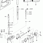 E3ROSSR Rope Start, Tiller, 15 in. shaft, N/A USA Редуктор
