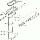 E3ROSSR Rope Start, Tiller, 15 in. shaft, N/A USA Струбцина