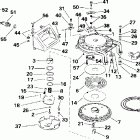 E40WRLSSC Commercial, Rope Start, Tiller, 15 IN. shaft Ручной стартер