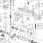 E40WRLSSC Commercial, Rope Start, Tiller, 15 IN. shaft Редуктор