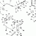 E55WRSSC Commercial, Rope Start, Tiller, 15 IN. shaft Переключатель управления