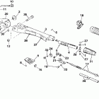 E65WRYSSC Commercial, Rope Start, 22.5 IN. shaft Румпель