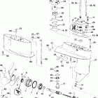 E6RL4SSB 4-Stroke, Rope Start, Tiller, 20 IN. Shaft Редуктор