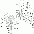 E70 PL4SSR 4-Stroke, Elec. Start, TNT, 20 IN. shaft Injector & throttle body