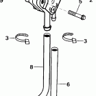 E8RL4SSB 4-Stroke, Rope Start, Tiller, 20 IN. shaft ТОПЛИВНЫЙ НАСОС
