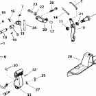 E8RL4SSB 4-Stroke, Rope Start, Tiller, 20 IN. shaft Переключатель управления