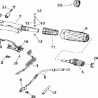 E8RL4SSB 4-Stroke, Rope Start, Tiller, 20 IN. shaft Румпель