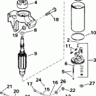 SE15BASSB Rope Start, Tiller, 15 IN. shaft, N/A USA Стартер и электромагнитный клапан