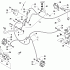 700 Mud Pro (VIN 4UF09ATV79T218699 and Up) Гидравлический тормозной механизм