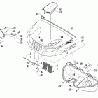 Prowler XTZ Baja Hood and headlight assembly