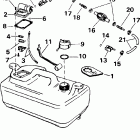 E15RB4EEB ТОПЛИВНЫЙ БАК
