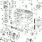 E200FPLEES Gearcase -- standard rotation -- fpl, fsl models