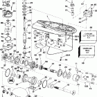 E200FPLEES Gearcase -- counter-rotation -- fcx, fcz models