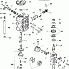 E8RBL4EEM Cylinder head & crankshaft