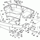 BE250CXECB Нижний кожух двигателя