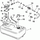 BE8RCLT Fuel tank -- 3 gallon