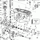 E150FSXECR Gearcase -- counter-rotation -- fcx models