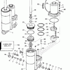 E40TELECR Power trim / tilt