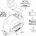 E70FLTLECS Engine cover -- johnson
