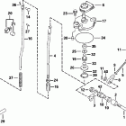 E70FLTLECS Shift rod & lever