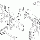 E70FLTLECS Stern & swivel bracket