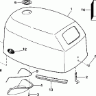 BE10FAEUR Капот-Evinrude