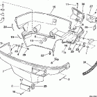 BE115ELEUA Нижний кожух двигателя