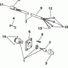 BE15FKEUA Ignition switch & cable - 9.9