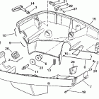 E130TXAUM Нижний кожух двигателя