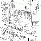E150NXEUC Gearcase - standard rotation - gl models