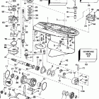 E225TZEUD Gearcase - standard rotation - 25 in. & 30 in. models