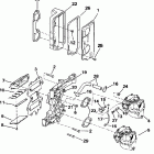 E45RCLEUC Intake manifold & air silencer