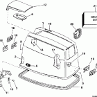 E60TLEUA Капот-Evinrude