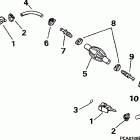 HE25FPV Fuel hose & primer bulb 5 / 16 in. i.d.