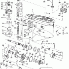 L115GLEUR Gearcase - 25 in. models