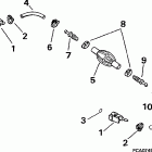 SE40RSLD Fuel hose & primer bulb 5 / 16 in. i.d.