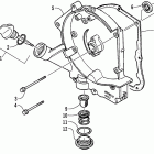 50 Utility Crankcase cover assembly