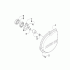 650 H1 Outer magneto cover assembly