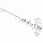 DVX 90 Rear axle assembly