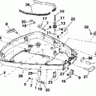 BE115TLEDA Нижний кожух двигателя