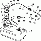 BE4BRLEDS Fuel tank - 3 gallon