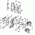 HE45RCLEDS Intake manifold & air silencer